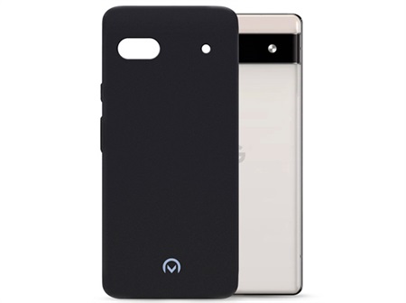 Rubber Gelly Case Google Pixel 6a Matt Black