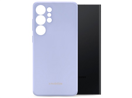 Mobilize Rubber Gelly Case S24 Ultra Purple