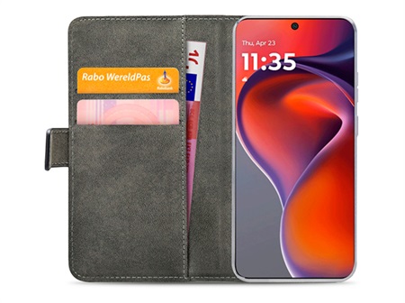 Mobilize Classic Gelly Wallet Book Case Motorola Moto G15/G15 Power Black