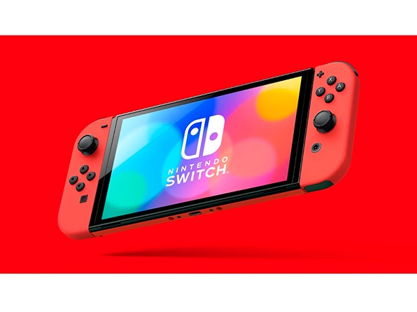 Nintendo Switch OLED Mario Red Edition uden abonnement