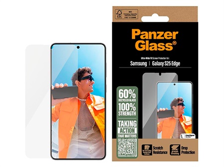 PanzerGlass Screen Protector S25 Edge UWF