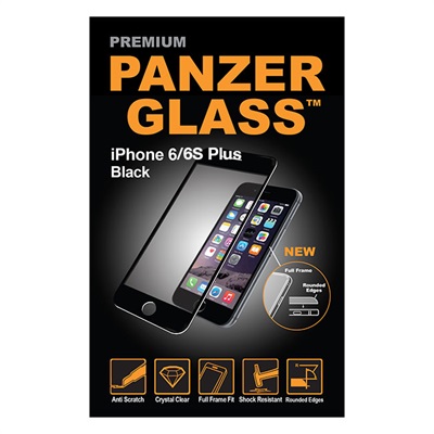 PanzerGlass Premium Black iPhone 6/6S Plus