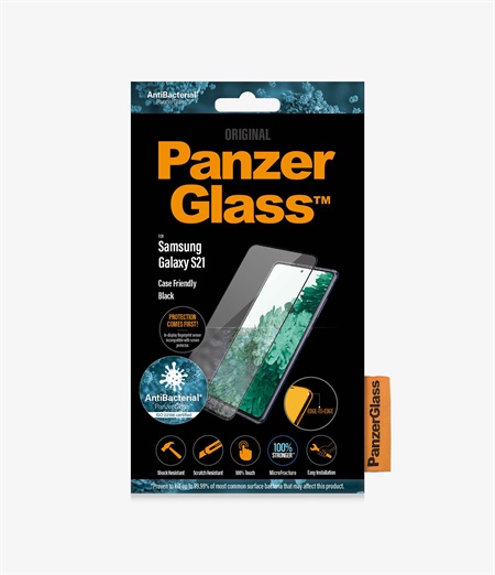 PanzerGlass til Samsung S21 Case Friendly