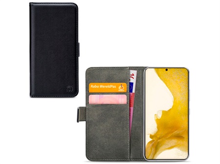Classic Gelly Wallet Book Samsung S22 Black