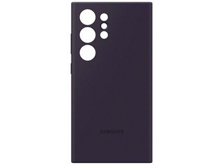 Samsung S24 Ultra Silicone Case - Dark Violet
