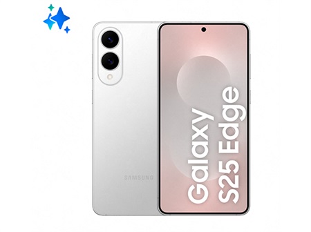 Samsung S25 Edge 256GB Titanium Silver