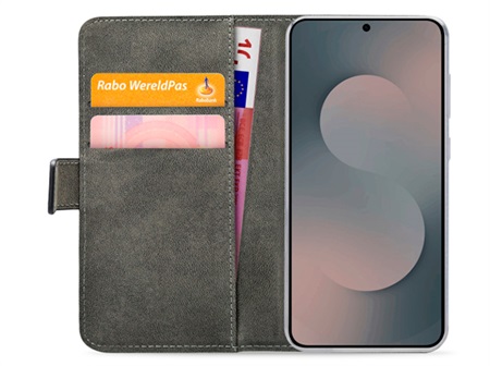 Classic Wallet Book Samsung S25 FE Black