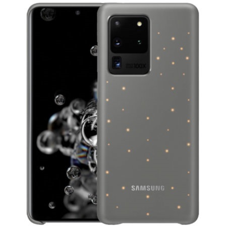 SAMSUNG S20 ULTRA LED COVER GREY