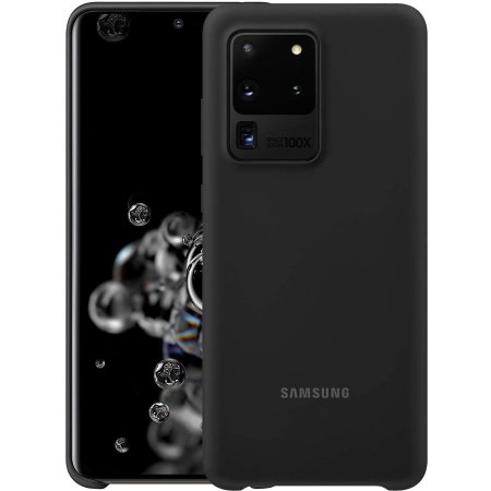 SAMSUNG S20 ULTRA SILICONE COVER BLACK