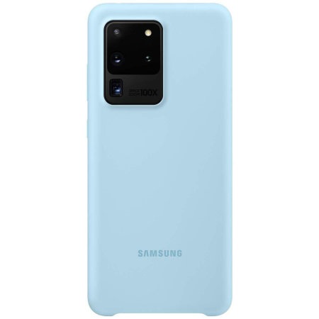 SAMSUNG S20 ULTRA SILICONE COVER BLUE