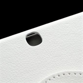 Galaxy Tab 3 10.1 360° lædercover – Hvid