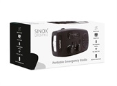 Sinox kompakt nødradio Sort