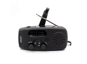 Sinox kompakt nødradio Sort