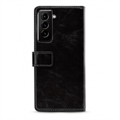 Elite Gelly Wallet Book Samsung S21+ Black