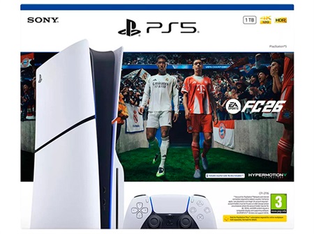 Sony PlayStation 5 Slim Disc 1TB FC 26 Bundle