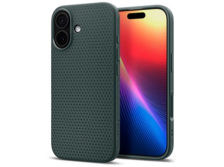 Spigen Liquid Air, abyss green iPhone 17