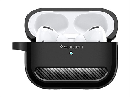 Spigen Rugged Armor, black - AirPods Pro 2