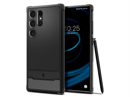 Rugged Armor, matte black Samsung S24 Ultra