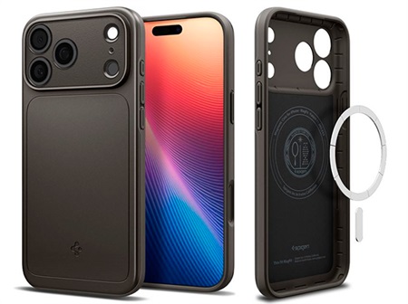 Spigen Thin Fit MagSafe gunmetal iPhone 17 Pro
