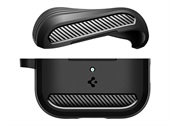 Spigen Rugged Armor, matte black AirPods Pro 3