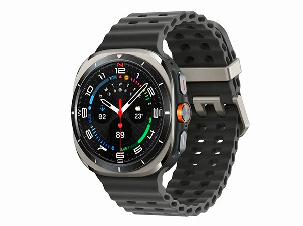 Sølv Samsung Galaxy Watch Ultra LTE Titanium Silver