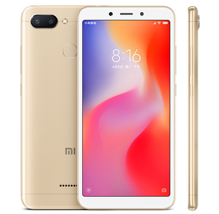 spesifikasi xiaomi redmi 6 ram 3gb  Xiaomi  Redmi  6  3GB  RAM  32GB Dual SIM Gold Goblue DK 