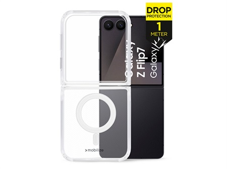  Magsafe Protection Case for Z Flip7 Clear