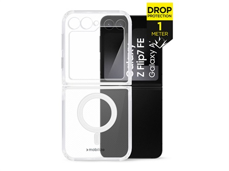 Magsafe Case for Z Flip7 FE Clear