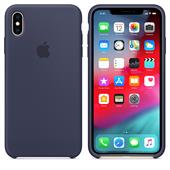 Silicone Case Midnight Blue til iPhone XS Max