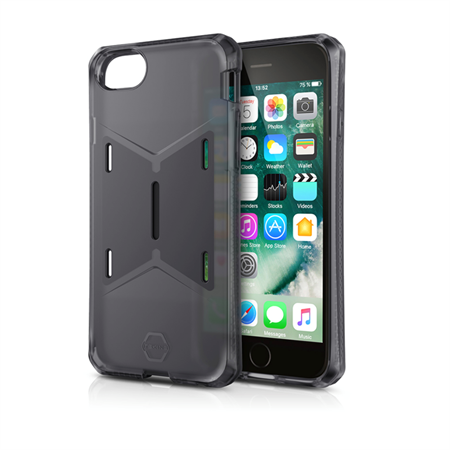 ITSKINS Gel Cover med magnet til iPhone 6/6S/7/7S/8 Plus - Sort