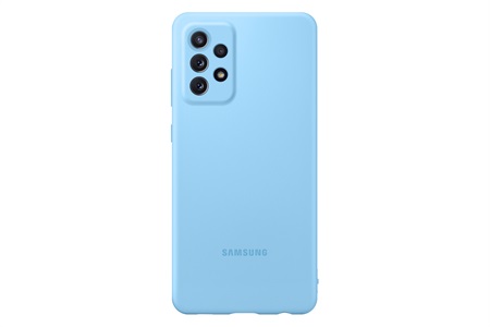 GALAXY A72 SILICONE COVER BLUE