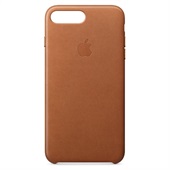 Apple iPhone 7/8 Plus Leather Case - Saddle Brown