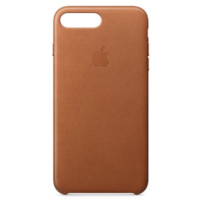 Apple iPhone 7/8 Plus Leather Case - Saddle Brown