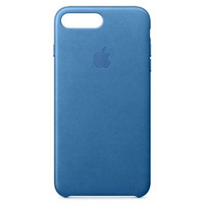 Apple iPhone 7/8 Plus Leather Case - Sea Blue