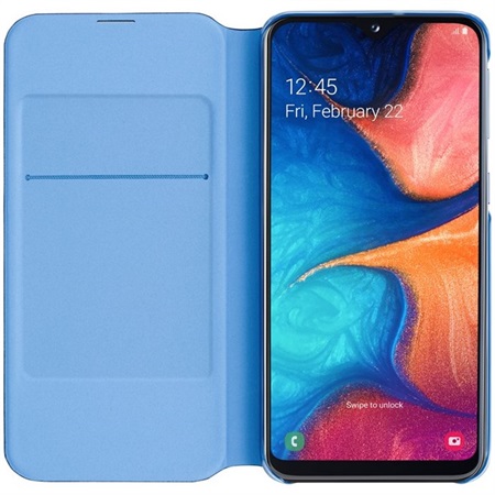 Samsung Wallet Cover A20 - Black