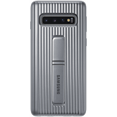 Samsung Galaxy S10 Protective Standing Cover - Silver
